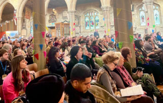 Conference Delegates in Bradford Cathedral
